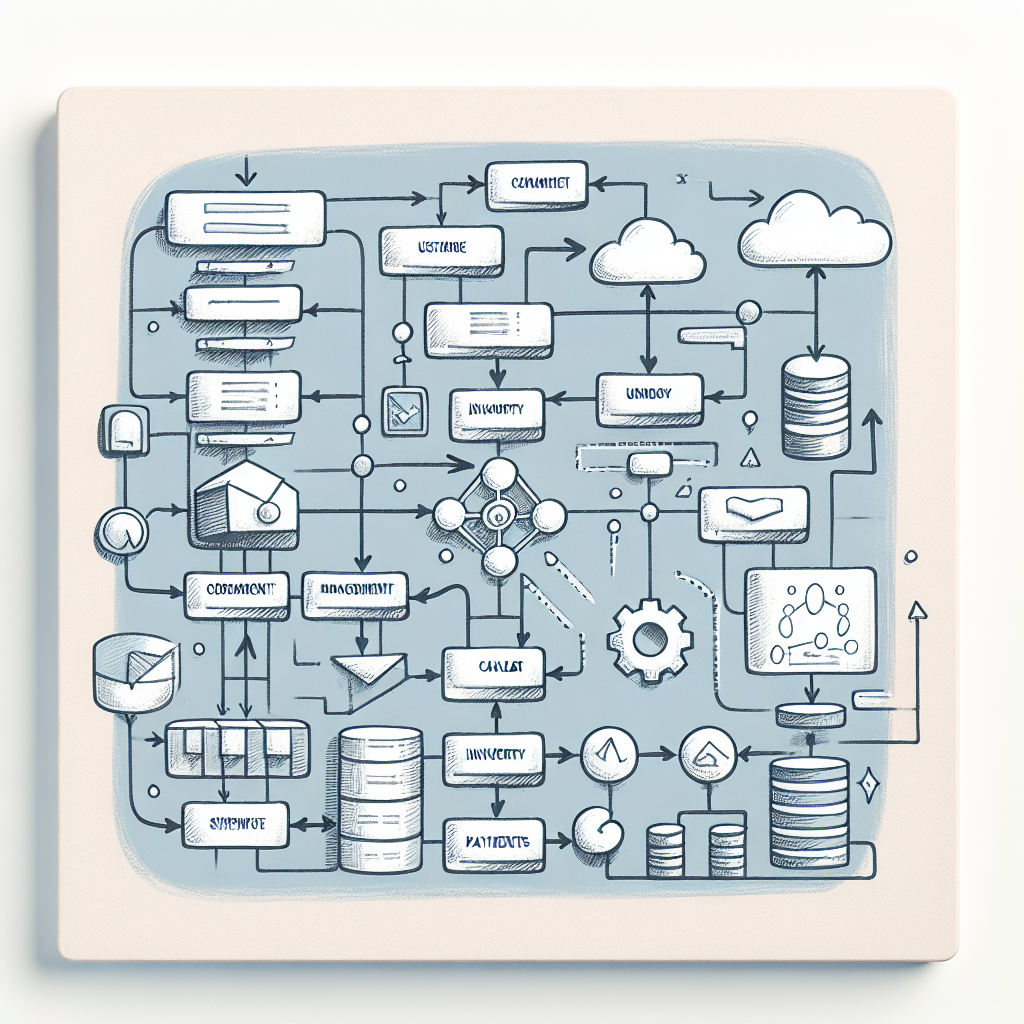 Architectuurdiagram van een event-driven microservices systeem Architectuurdiagram van een event-driven microservices systeem